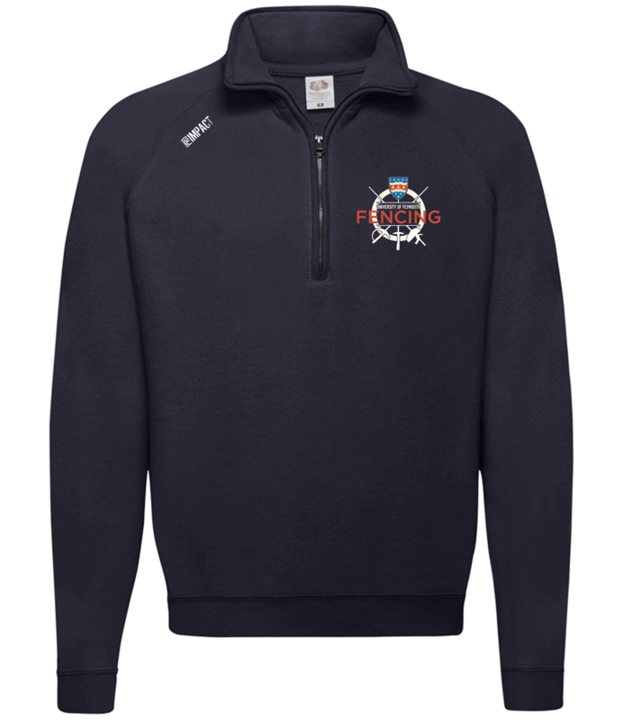 UP Fencing Navy Q-Zip