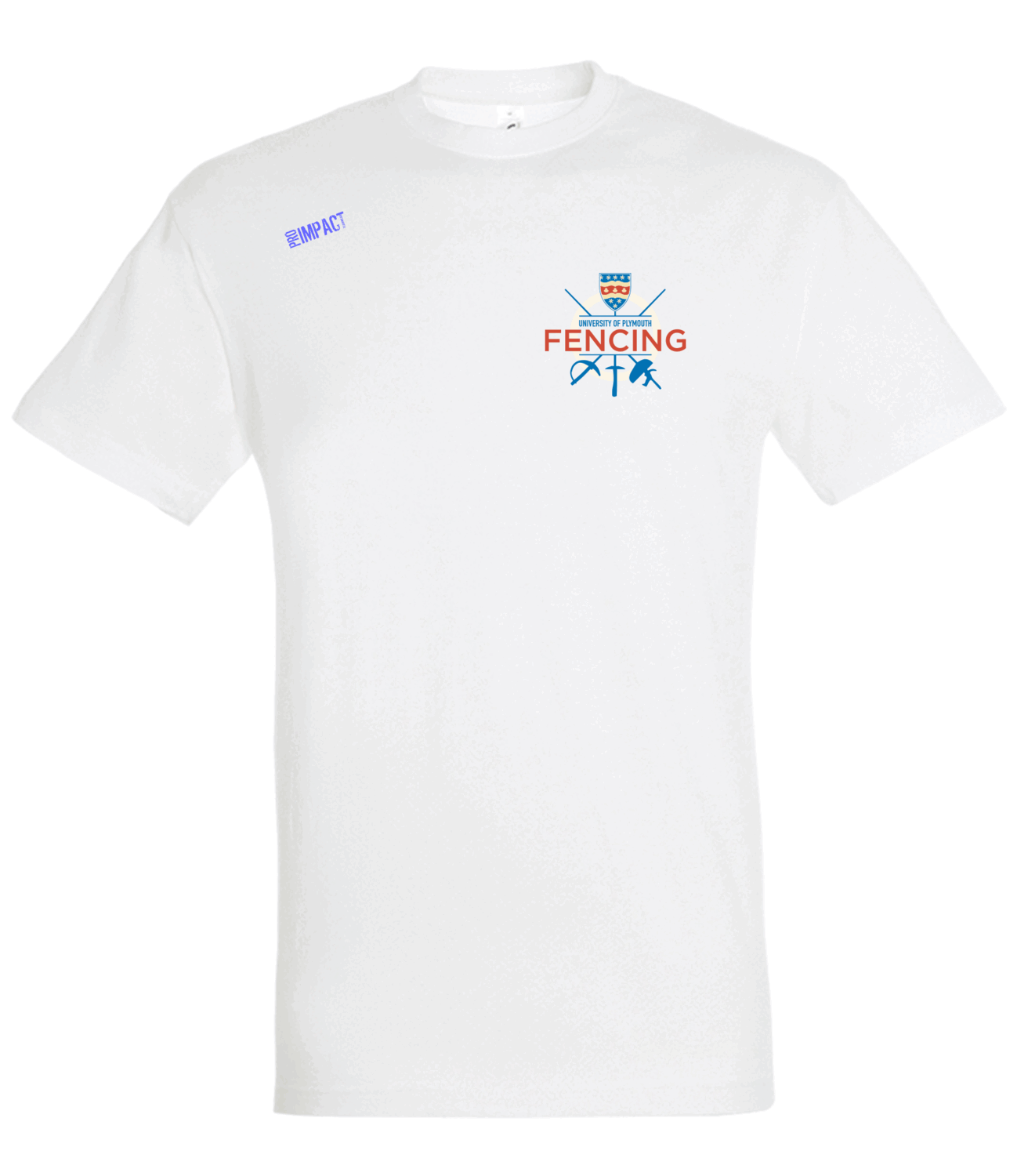 UP Fencing White T-Shirt