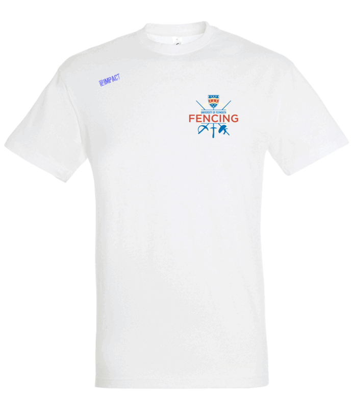 UP Fencing White T-Shirt