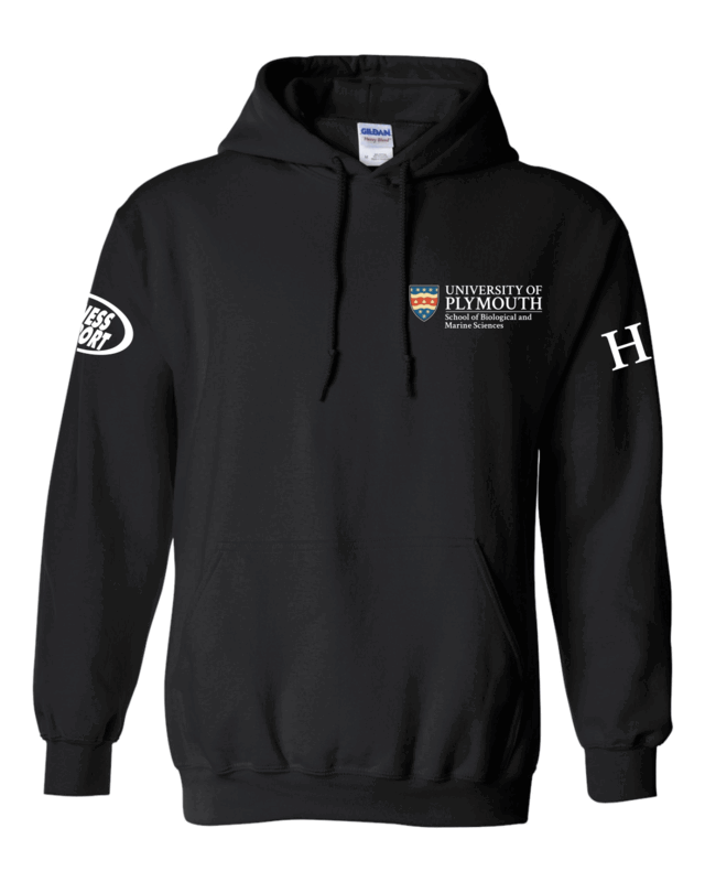 Marine Conservation Black Hoodie