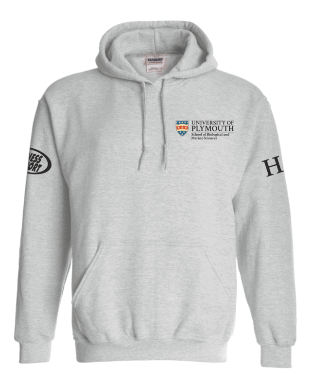 Marine Conservation Grey Hoodie