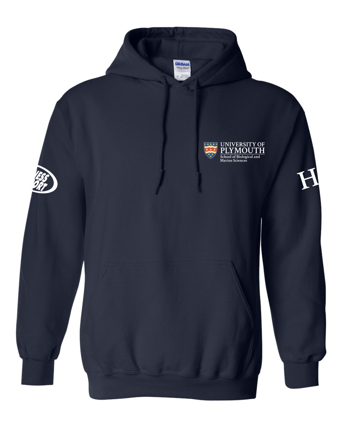 Marine Conservation Navy Hoodie