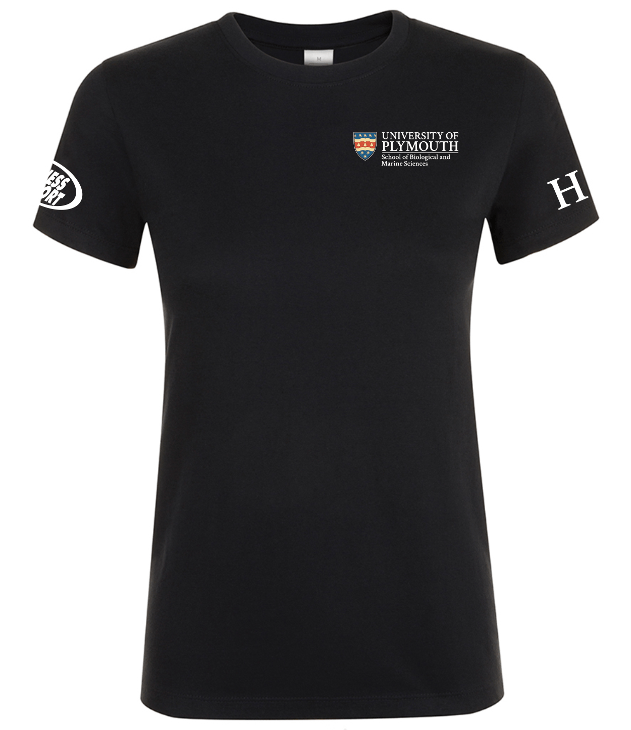 Marine Conservation Black Lady T-Shirt