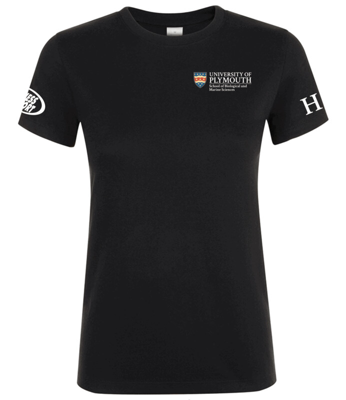 Marine Conservation Black Lady T-Shirt