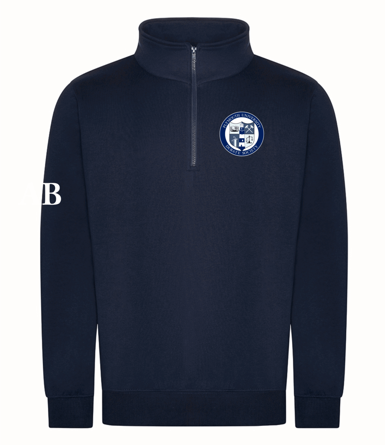 UP Debate Society Q-Zip Navy