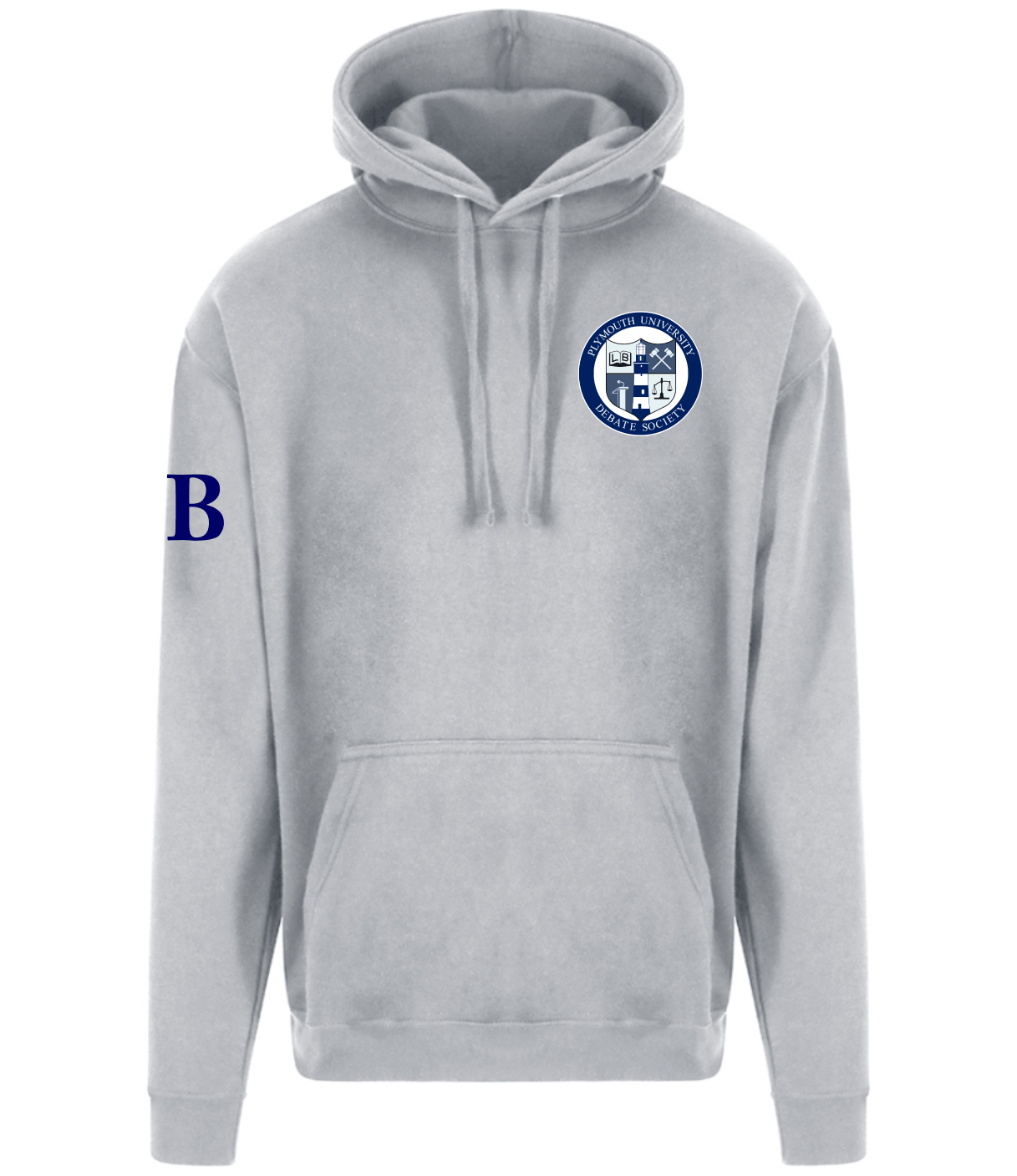UP Debate Society Hoodie Grey