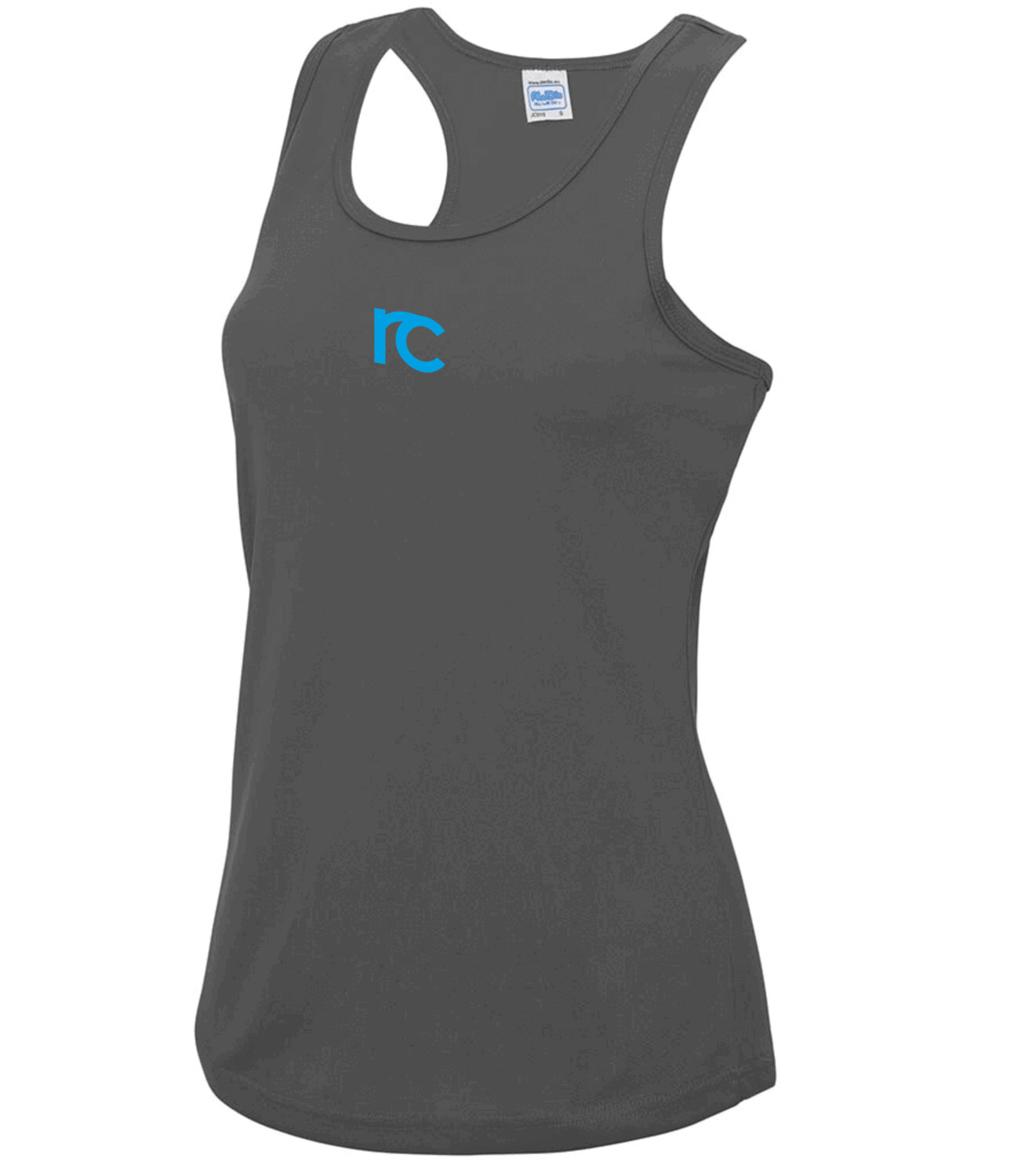RC Personal Training Lady Vest Charcoal