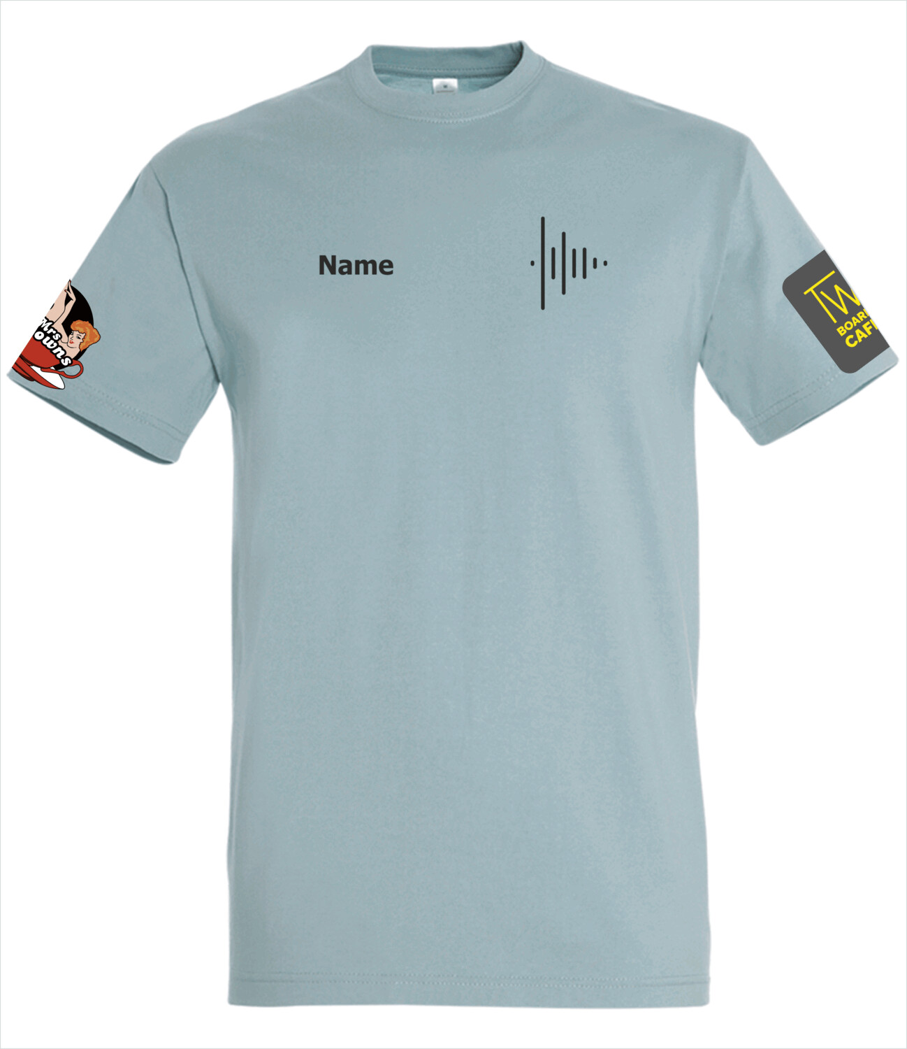 A Cappella Unisex T-Shirt Carolina Blue