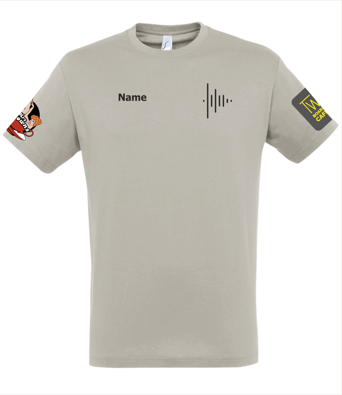 A Cappella Unisex T-Shirt Grey