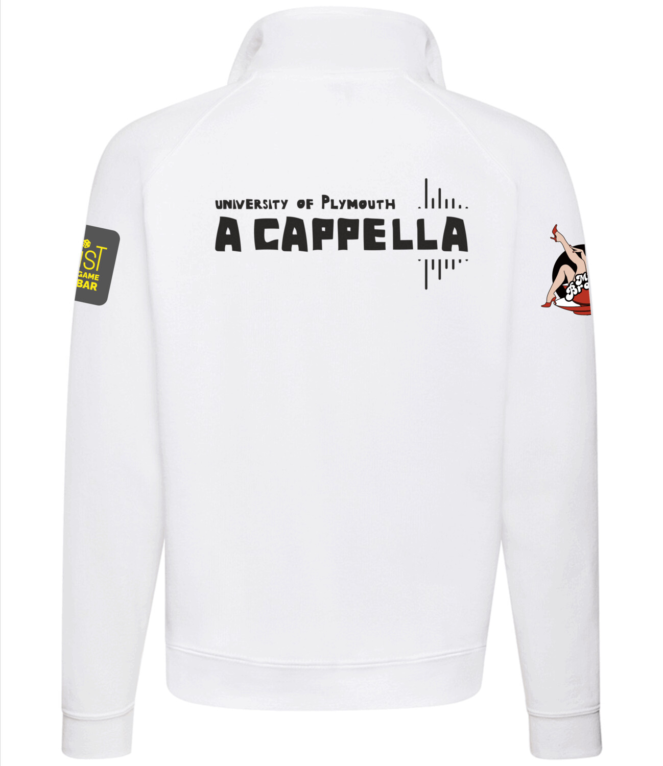 A Cappella 1/4 Zip White