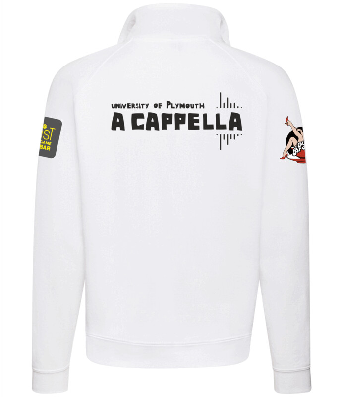 A Cappella 1/4 Zip White
