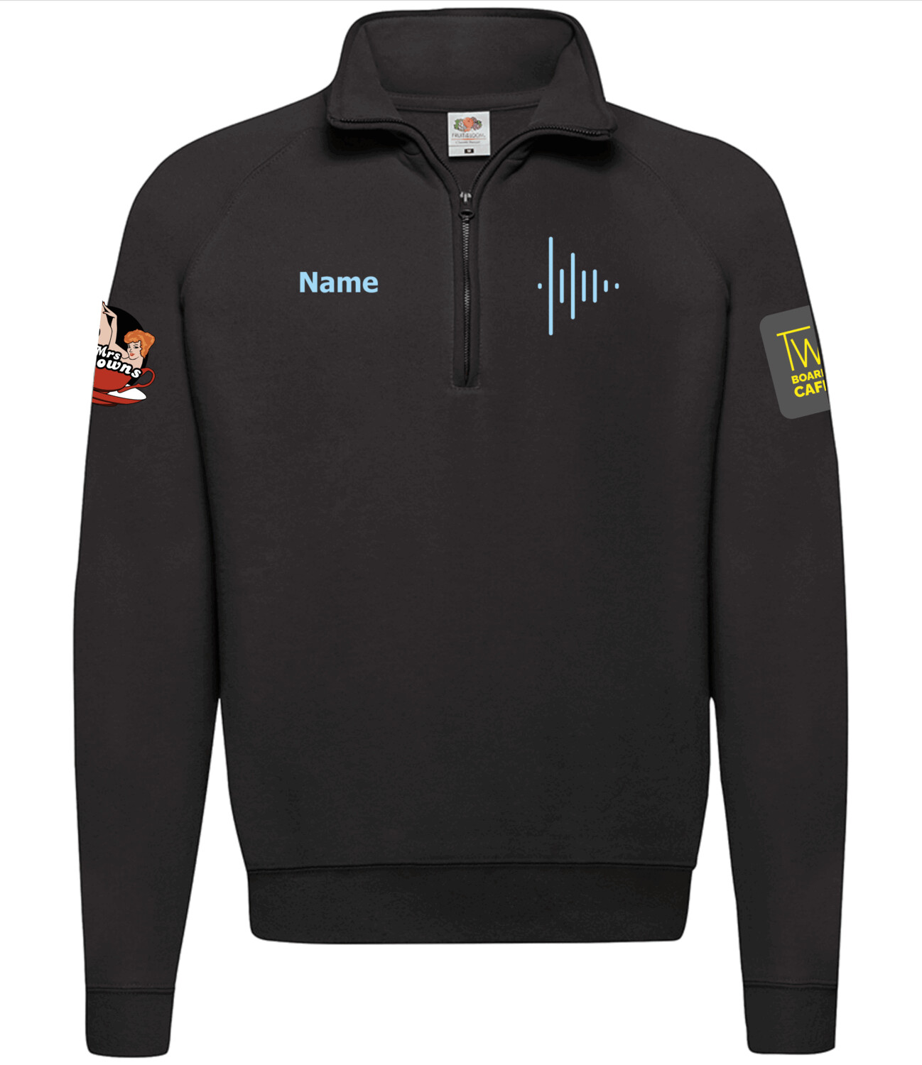 A Cappella 1/4 Zip Black