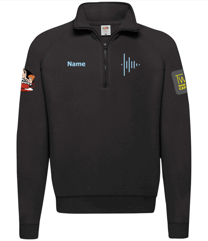 A Cappella 1/4 Zip Black