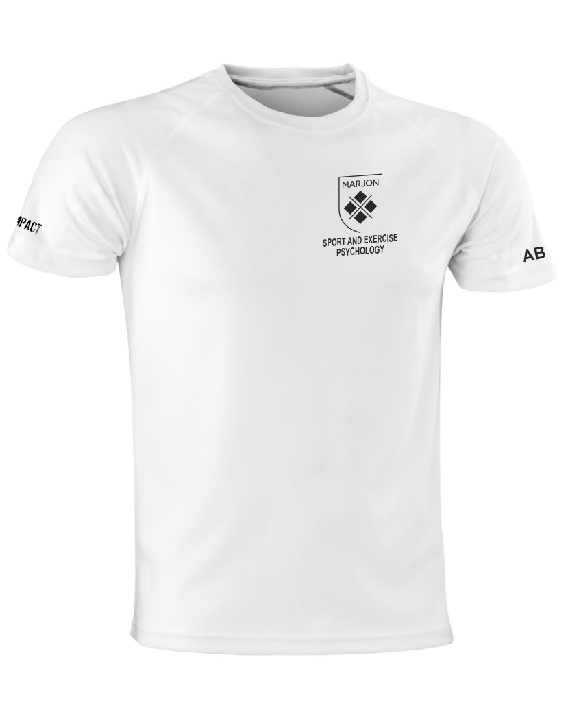Marjon Sport and Exercise PsychologyTech T-Shirt White