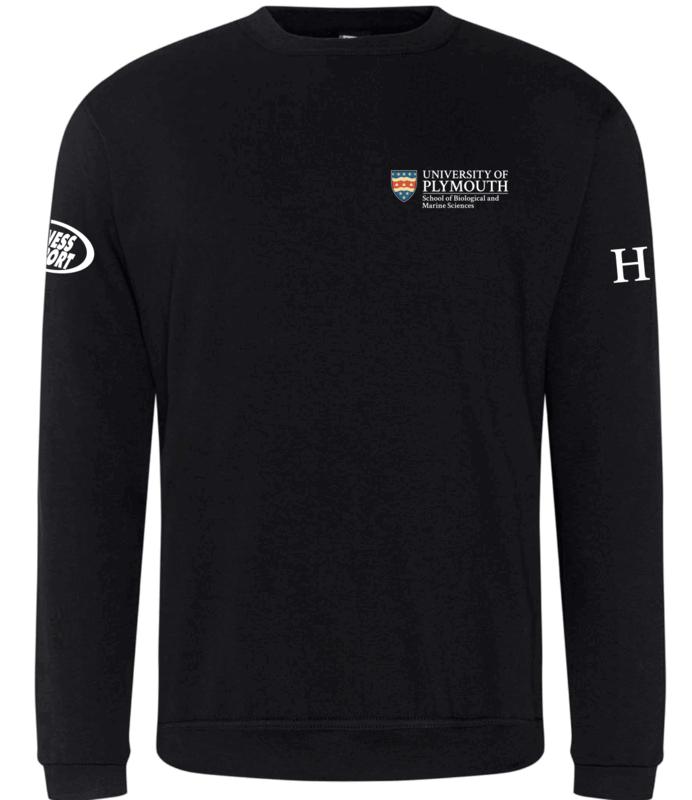 Marine Biology Black Sweatshirt