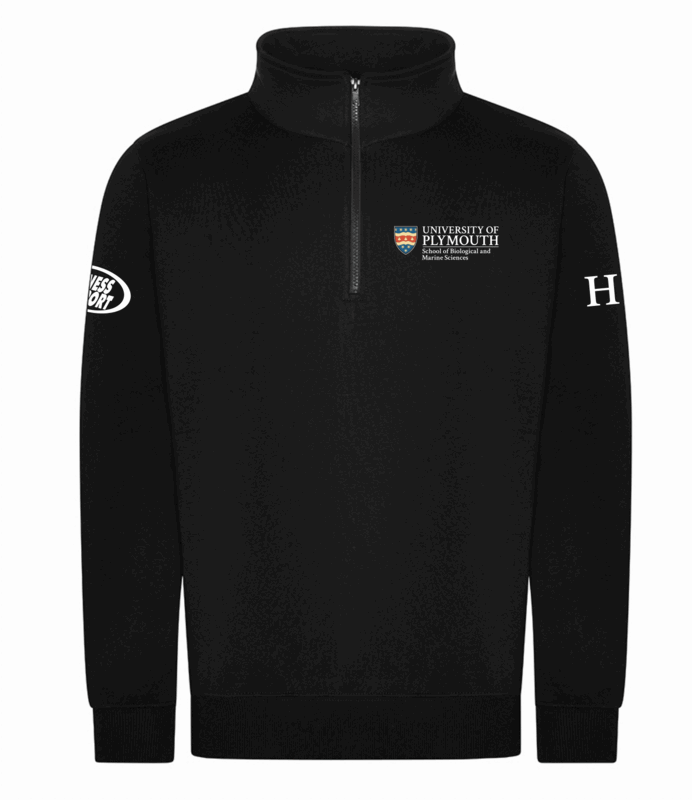 Zoology Black 1/4 Zip