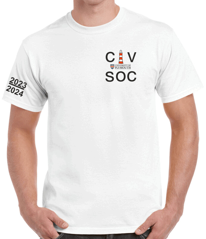 Civ Soc White T-shirt