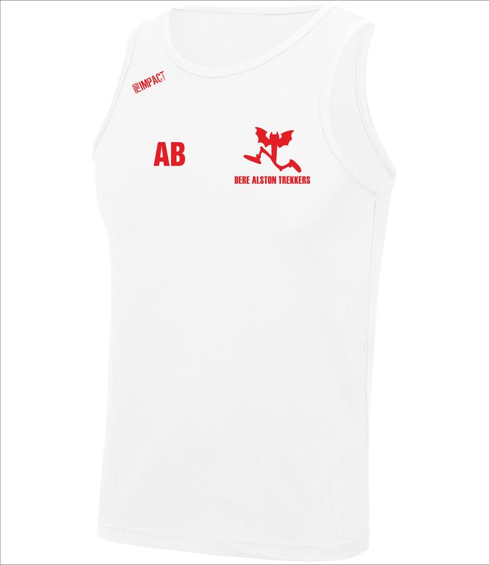 Bere Alston Trekkers White Unisex Vest