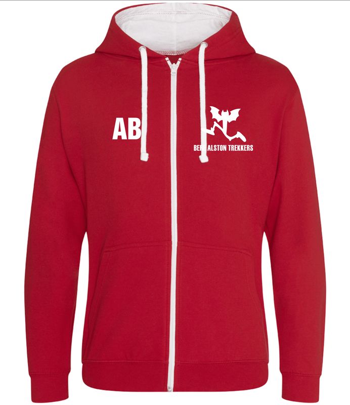 Bere Alston Trekkers Zip Hoodie