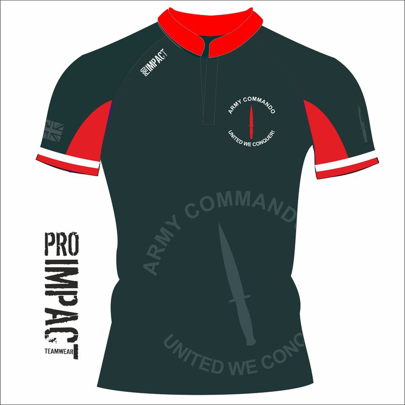 Army Commando Bottle Rugby Shirt