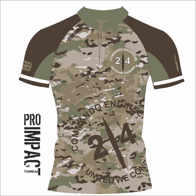24 Rugby Shirt Camo