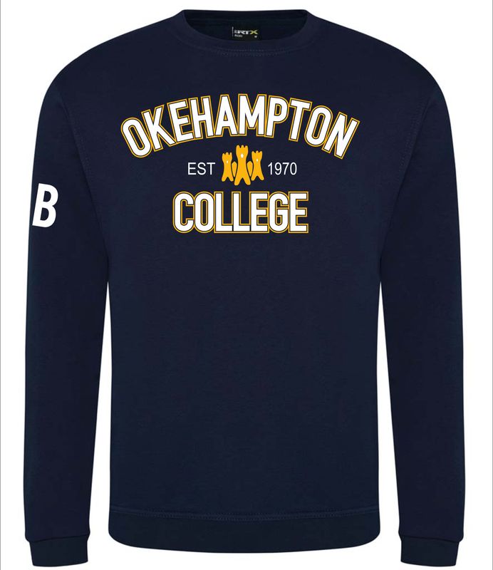 Okehampton Navy Sweatshirt