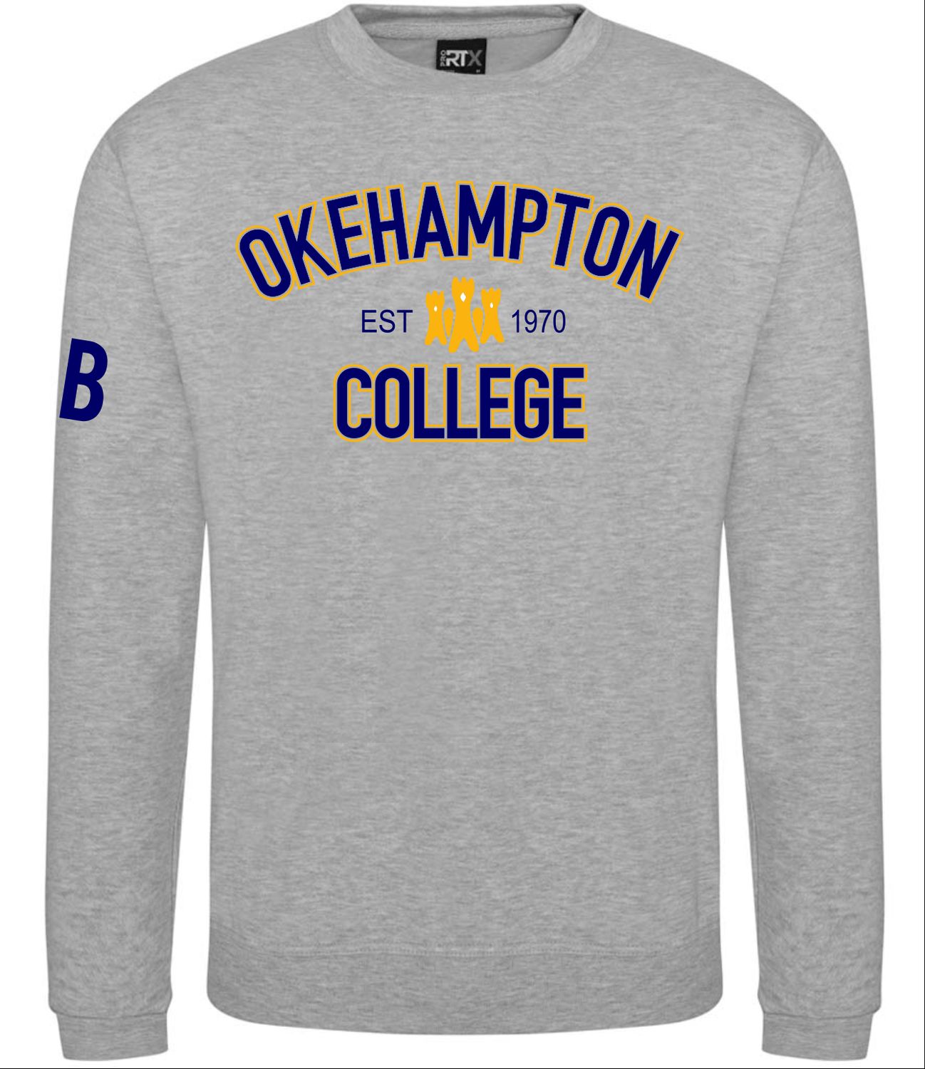 Okehampton Grey Sweatshirt