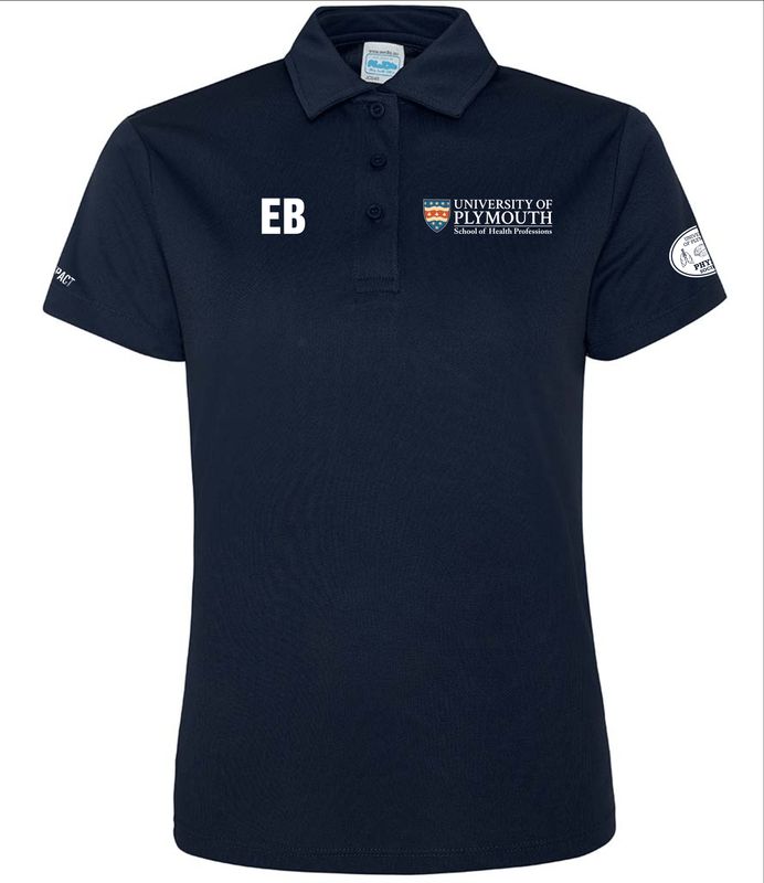 UP Physio Tech Lady Polo Navy