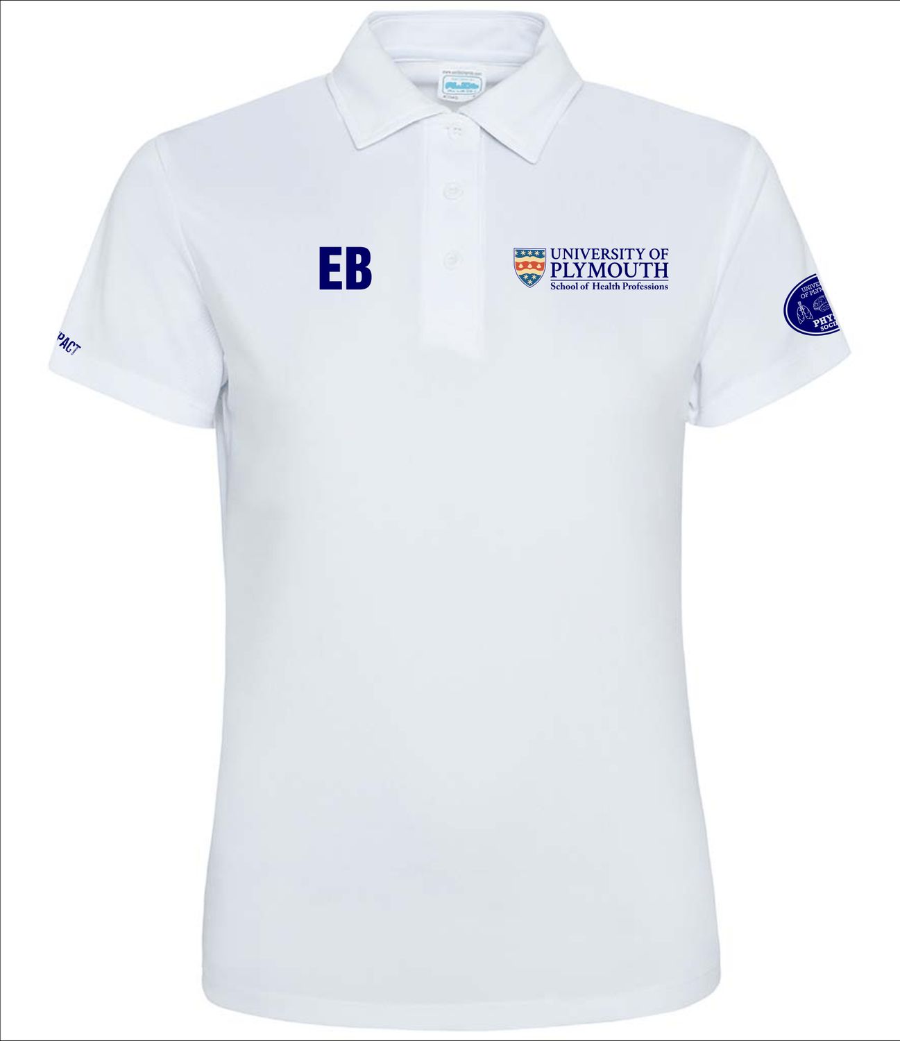 UP Physio Tech Lady Polo White