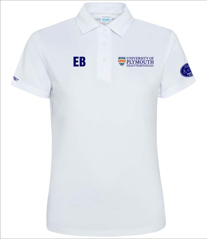 UP Physio Tech Lady Polo White