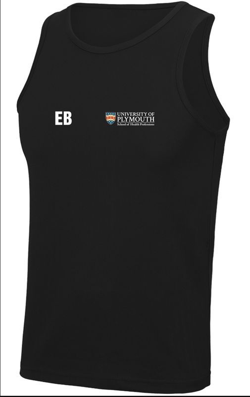 UP Physio Unisex Vest Black