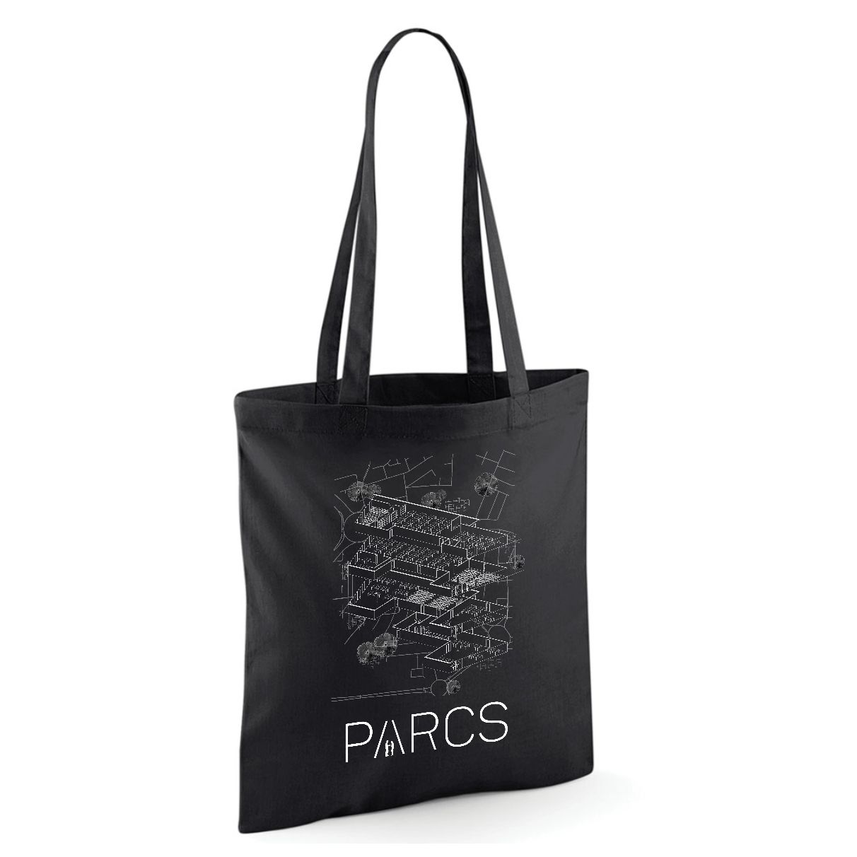 PARCS Black Tote Bag