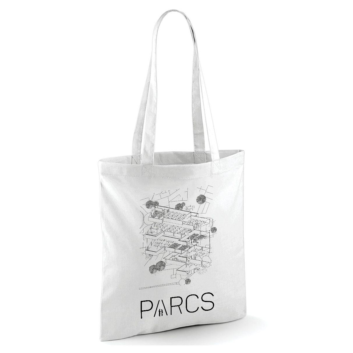 PARCS White Tote Bag