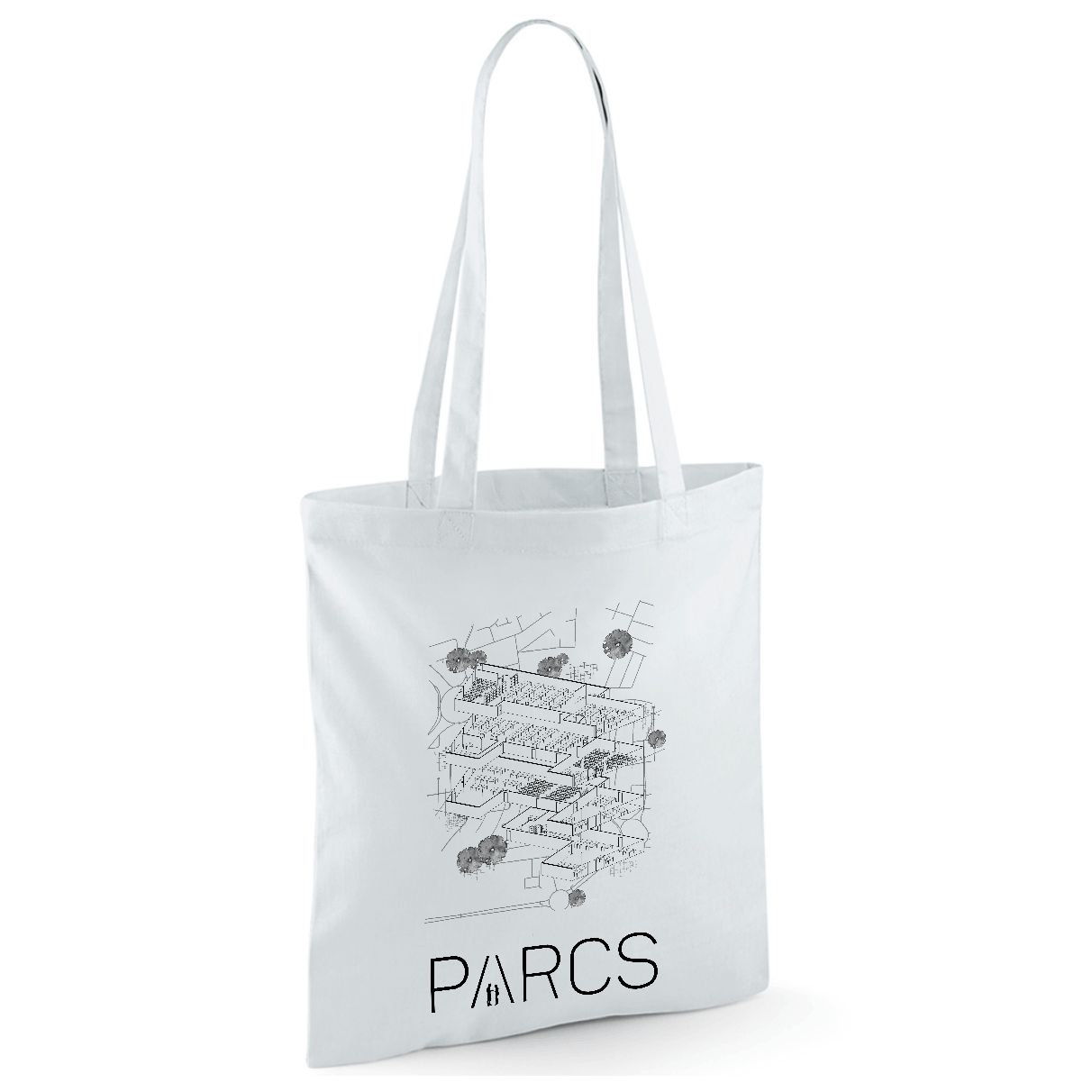 PARCS Pastel Blue Tote Bag