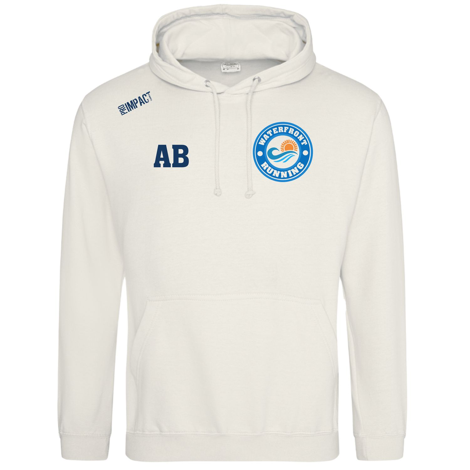 Waterfront Running Vanilla Milkshake Hoodie