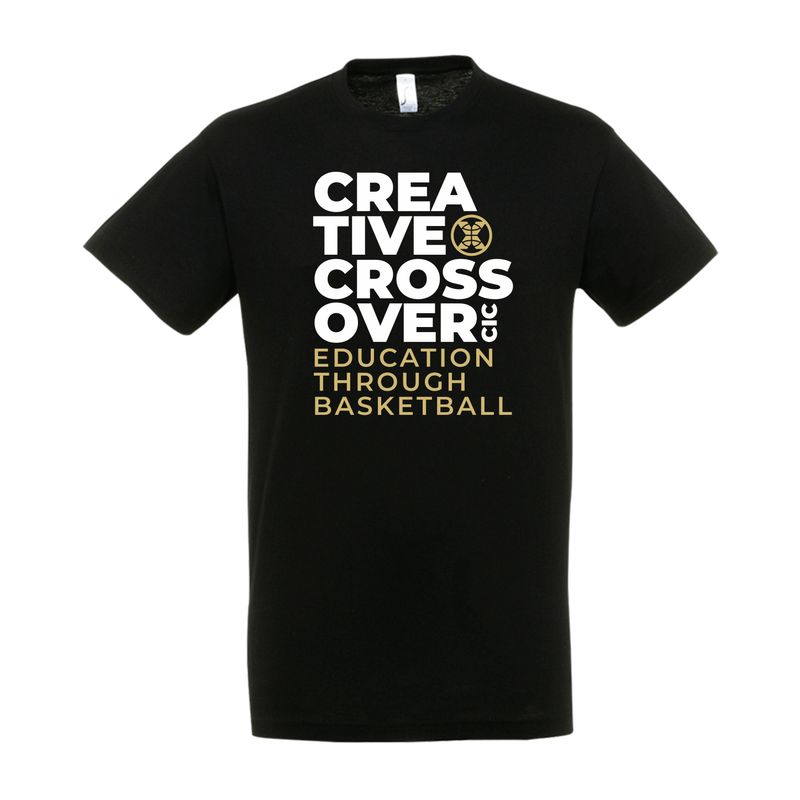 Creative Crossover Black T-Shirt