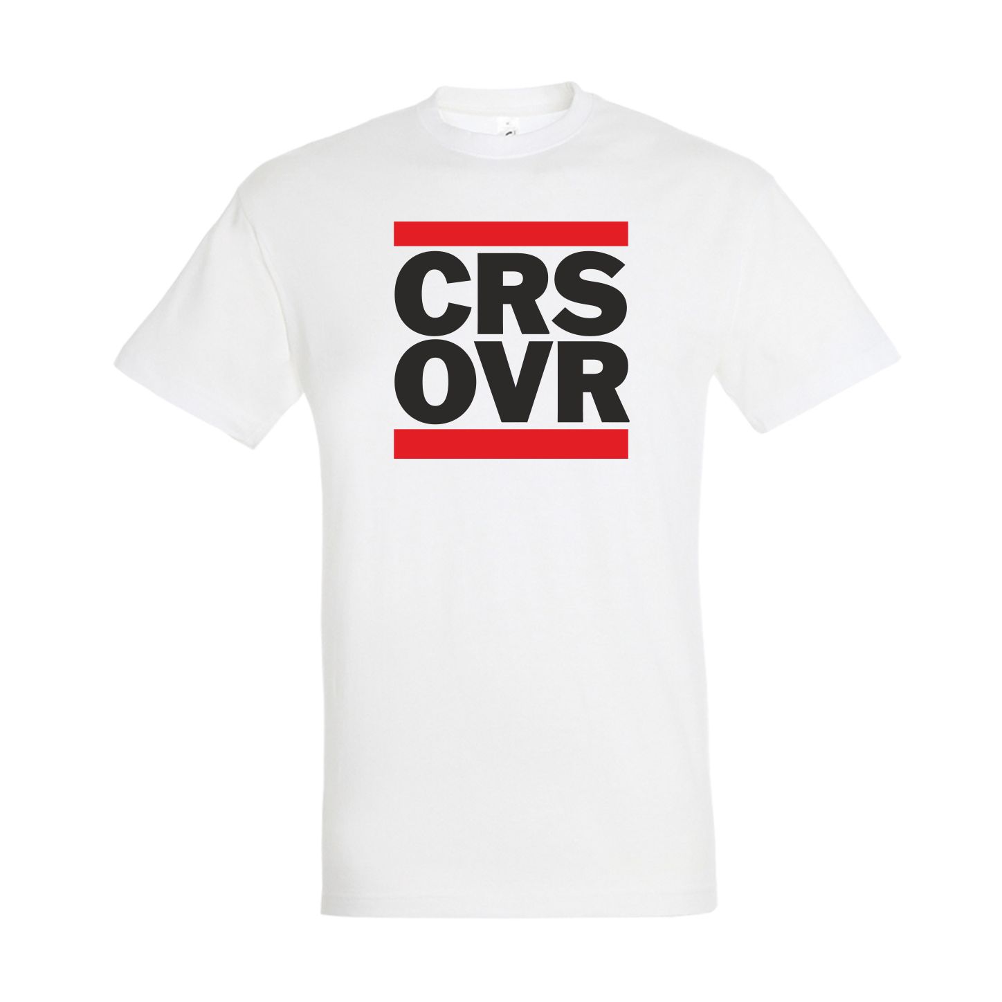 -CRS OVR- White T-Shirt