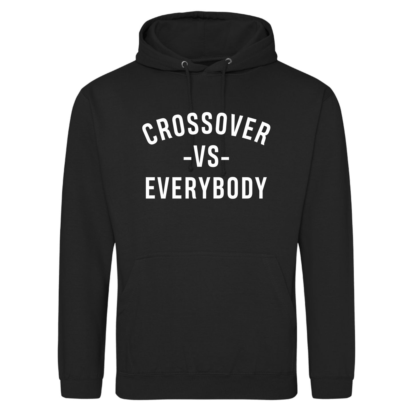 Crossover vs Everybody Black Hoodie Childs