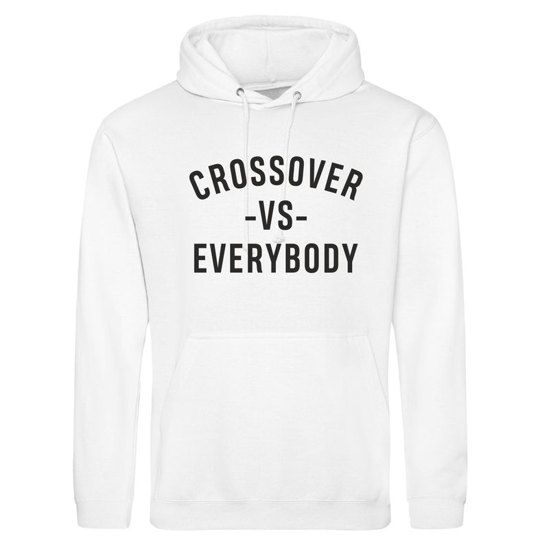 Crossover vs Everybody White Hoodie Childs
