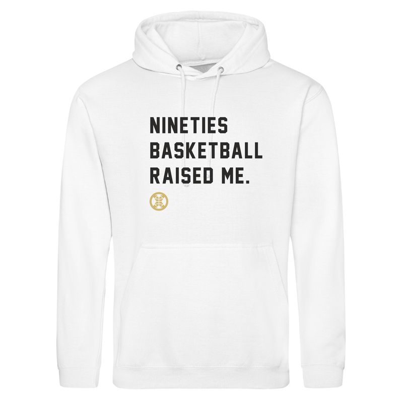 Nineties White Hoodie Childs
