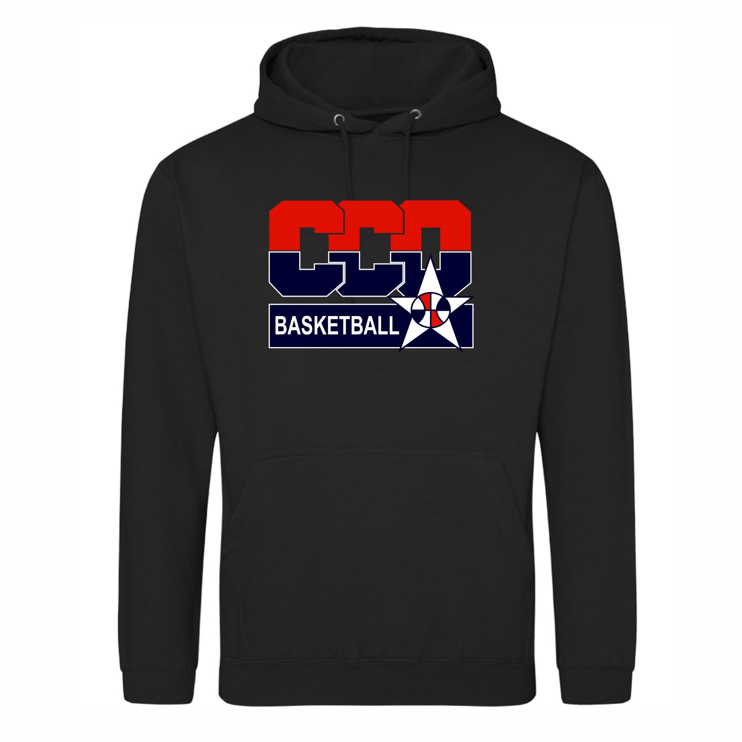 CCO Basketball Black Hoodie