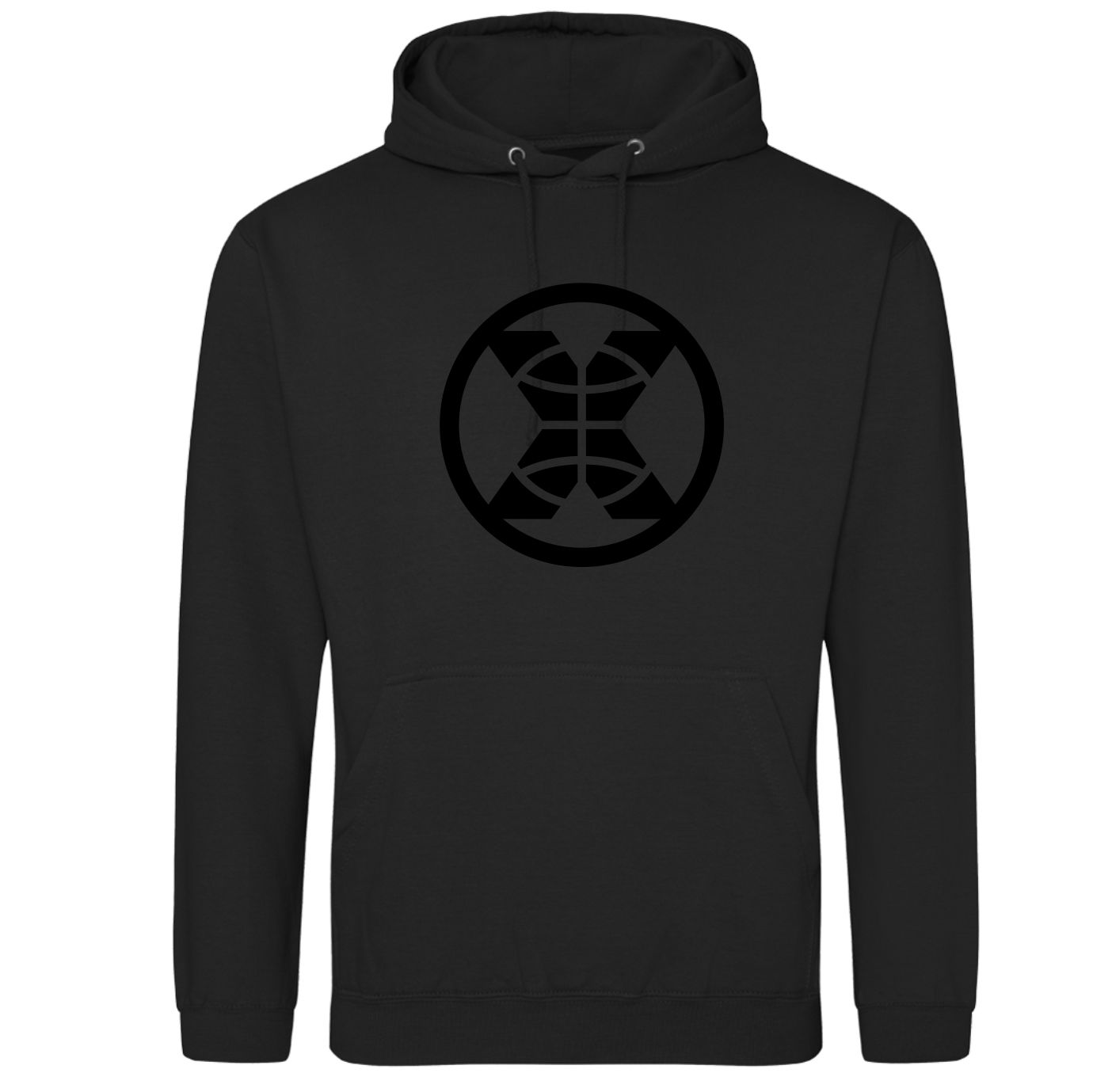X Logo Black Hoodie Childs