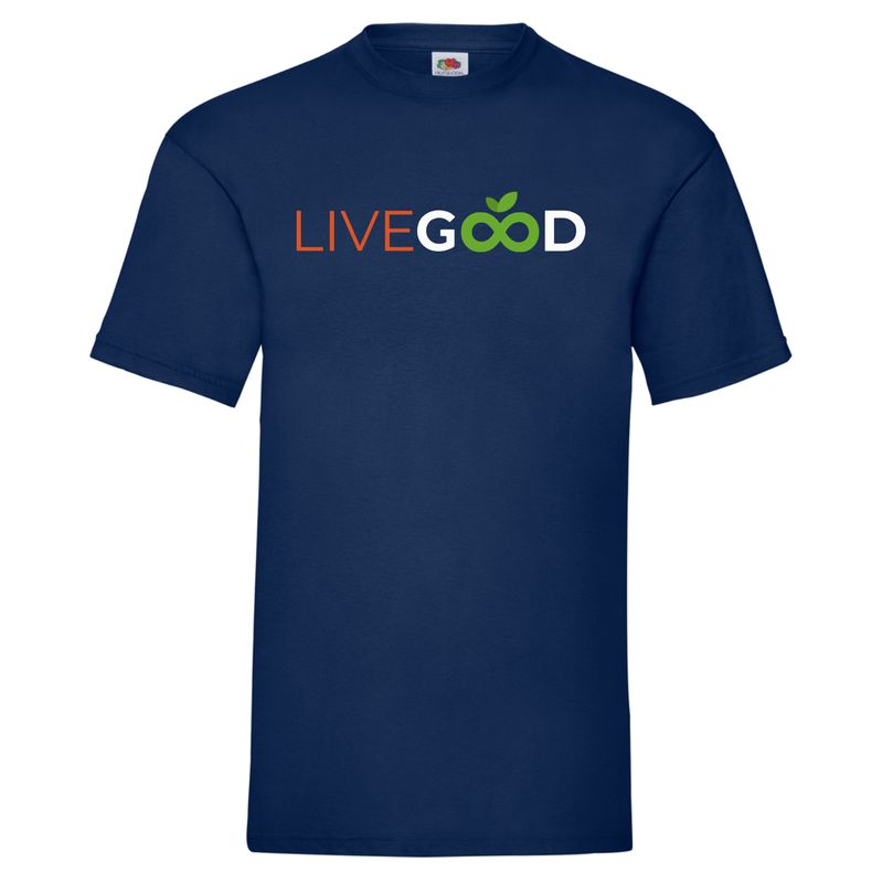 Livegood Logo T-Shirt Navy