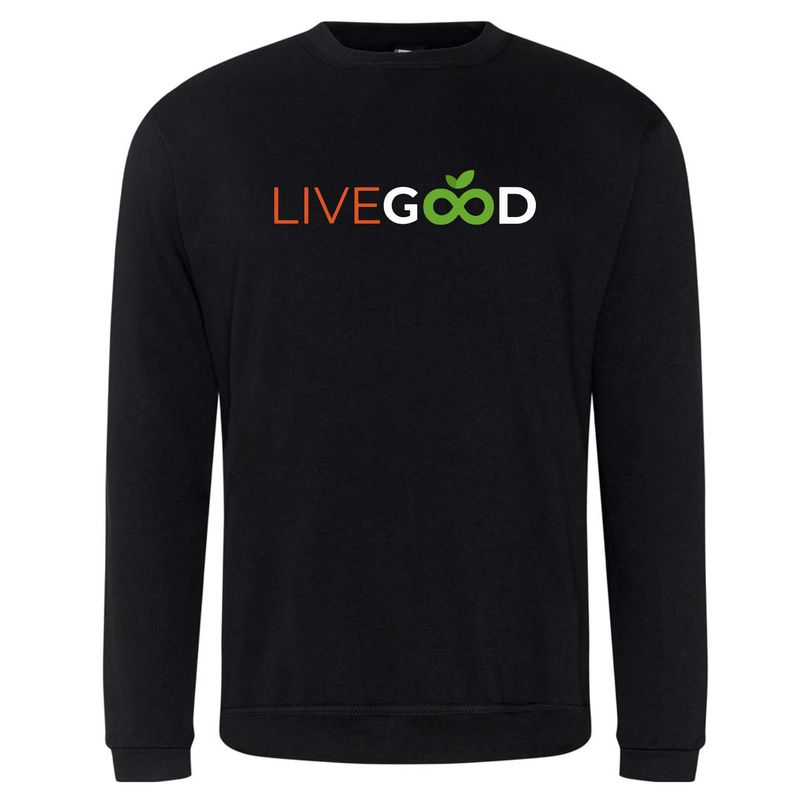 Livegood Logo Sweatshirt Black