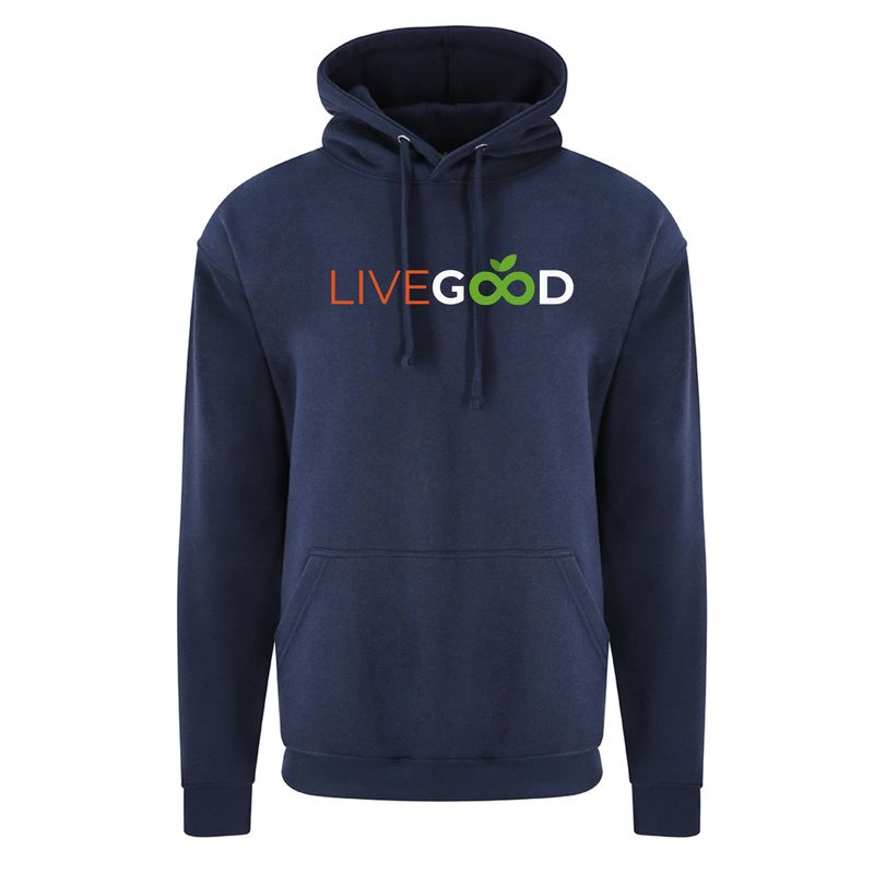 Livegood Logo Hoodie Navy
