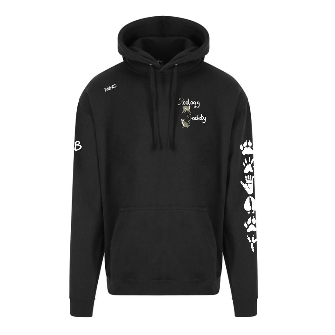 Zoology Society Black Hoodie