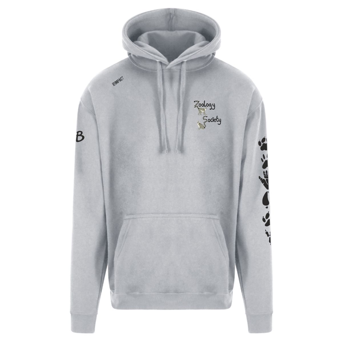 Zoology Society Grey Hoodie