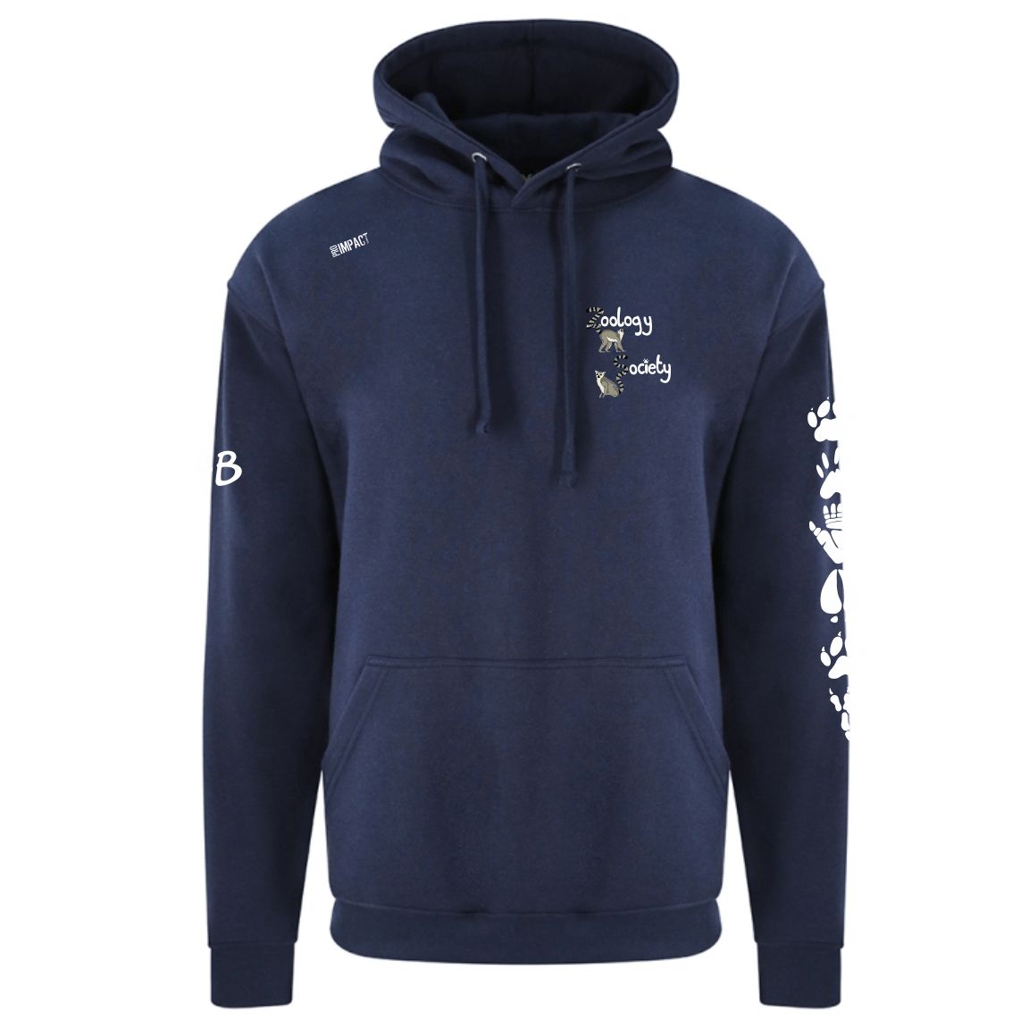 Zoology Society Navy Hoodie