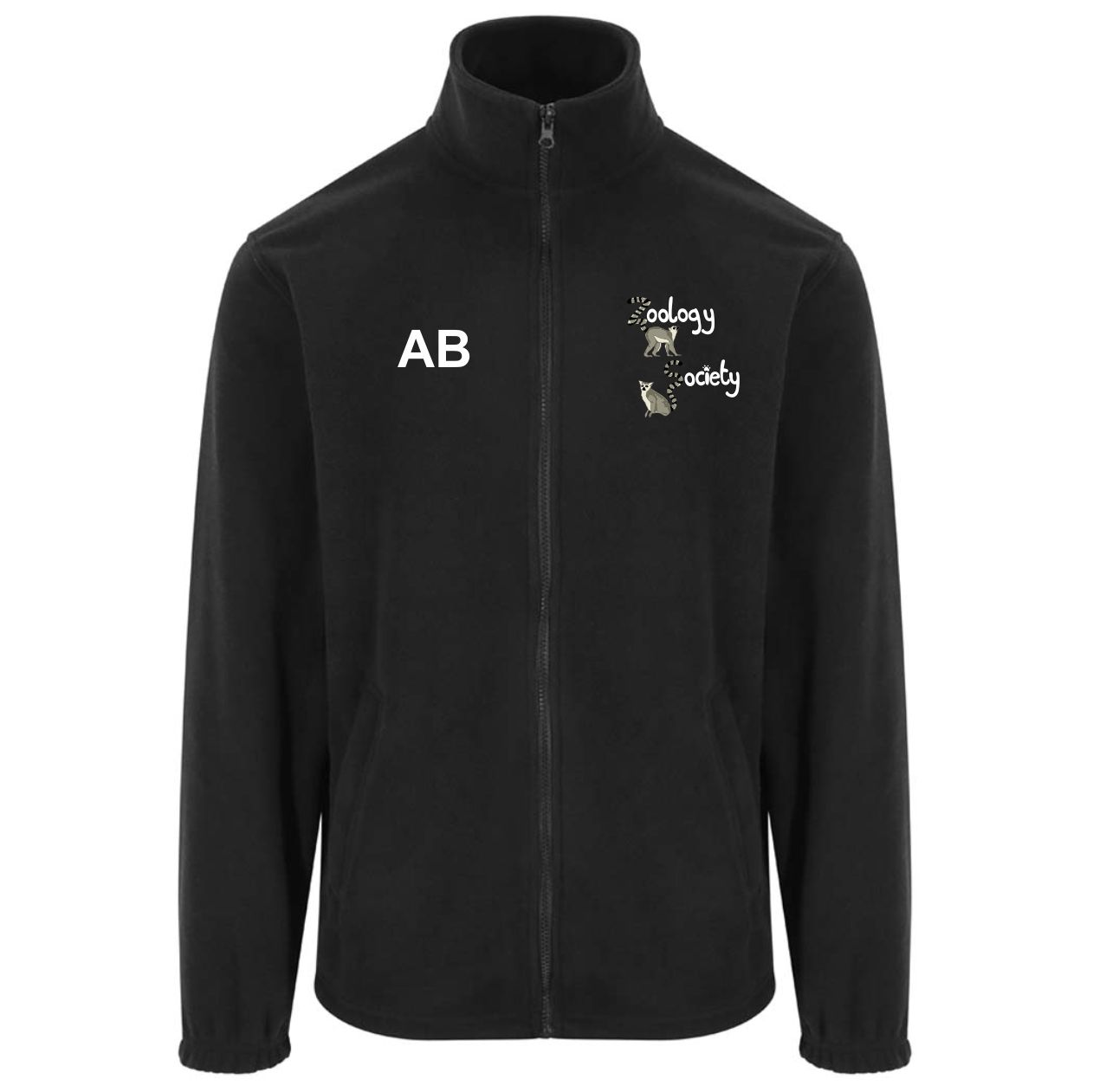 Zoology Society Fleece Black