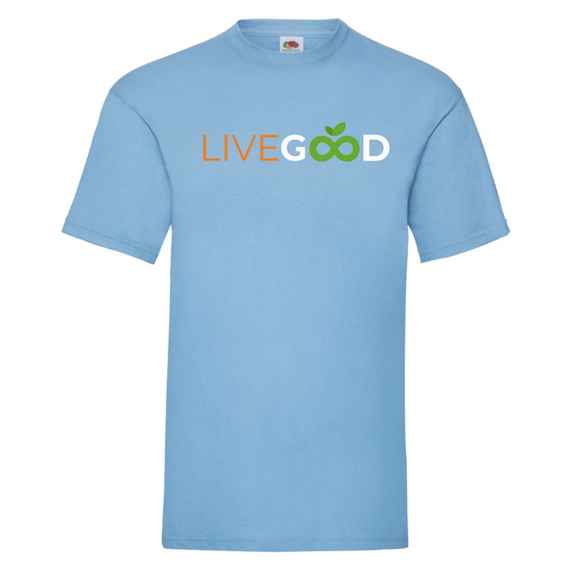 Livegood Logo T-Shirt Sky